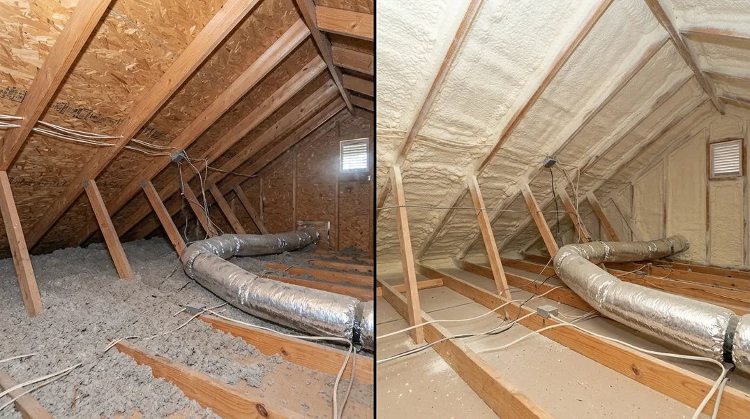 Result spray foam insulation in Kansas City - Kansas City Spray Foam Insulation