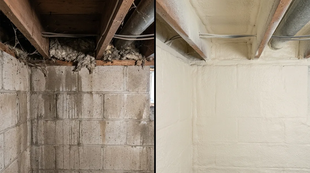 Result spray foam insulation in Kansas City - Kansas City Spray Foam Insulation